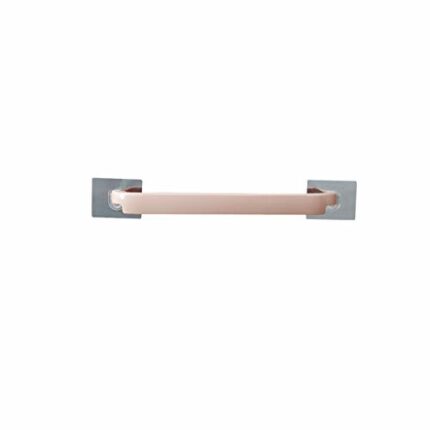 SMLJLQ Self-adhesive Towel Holder Rack Wall Mounted Towel Hanger Bathroom Towel Bar Shelf Roll Holder Hanging Hook Bathroom Organizer
