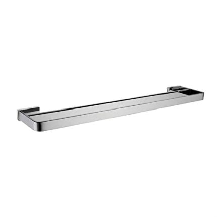 HIGOH Towel Racks,Towel Holder Towel Rail for Bathroom, Solid All Copper Double Rod Towel Rail, Bathroom Hand Towel Holder, High-End Towel Bar Ha