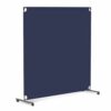 Steel-AID Room Divider | Freestanding Office Wall Partition with Blackout Screen, Restaurant, School, Church, Classroom, Dorm Room, Kids Room, Fr