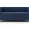Super Thick Cotton Snug Fit Klippan Loveseat Cover 2 Seat Sofa Slipcover For Ikea Klippan Sofa (Cotton Blue)