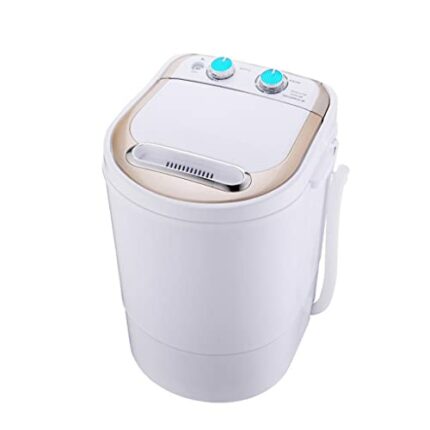 HDDFG Semi-Automatic Dehydrator with Spin Dryer Mini Small Washing Tub Household Washing Machine (Color : A, Size : As The Picture Shows)