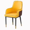 dining chair Kitchen Dining Room Furniture Chairs Living Room Armchair Modern High Back Padded Soft Seat Dining Chairs Water Proof PU Leather Cha