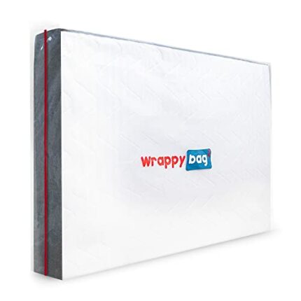 WRAPPYBAG – Protective Plastic Mattress Case — Baby Size — Waterproof, Anti-Tear Storage Bag — For House Moves, Storage and Transport (28" x 55")
