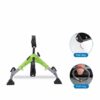 TWDYC Foot Pedal Exerciser Foldable Portable Hand Arm Leg Exercise Pedaling Machine Mini Stationary Bike Pedaler Rehab Gym Equipment 53.5 * 37 *