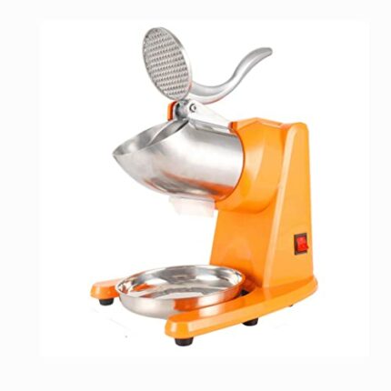 n/a Stainless Steel Electric Ice Crusher Double Blade Smoothie Slush Block Breaking Maker Snow Cone Grinder