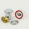 Wärmer System Bathroom Kitchen Sink Tap Top Head Covers - Standard Tap Tops Replacement for Leaking Aging Taps - 1/2'' Tap Revivers - Hot Cold To