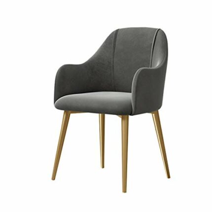 dining chair Kitchen Dining Room Furniture Chairs With Armrests And Backrest Modern Design Dining Chair Soft Padded Seat Living Room Dining Room