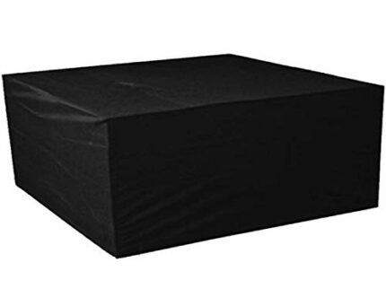 ARIZEC Garden Table Cover with Airvent, Extra Thick 600D Garden Furniture Covers, Patio Furniture Cover, Waterproof Windproof 170x94x71cm