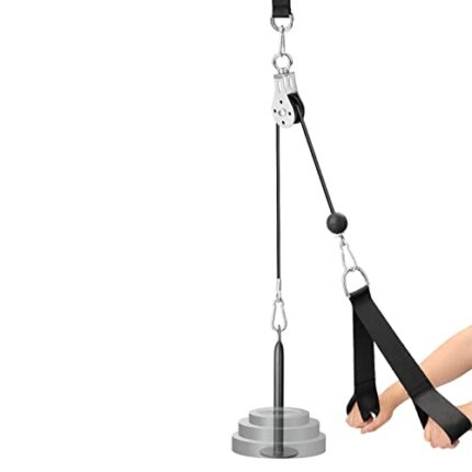 XIYINLI Fitness DIY Pulley Cable Machine Attachment System Loading Pin Lifting Arm Biceps Triceps Blaster Hand Strength Training Equipment
