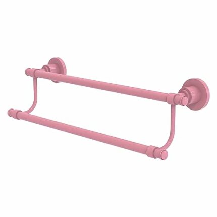 Allied Brass WS-72/18-PNK Washington Square Collection 18 Inch Double Towel Bar, Pink