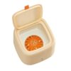 XYZMDJ Mini Semi-automatic Washing Machine Small Underwear Socks Portable Washer Machine Smart Touch Timings (Color : Orange, Size : 25w)