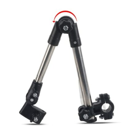 Zunate 360° Adjustable Umbrella Stretch Mount Stand Holder,Universal Umbrella Holder,Thickened Stainless Steel Pipe, Solid, Durable,for Buggy/Whe