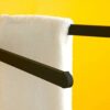 Towel Rail New Wall-Mounted Stainless Steel Bathroom Kitchen Towel Rack Holder With Extra Long 2 Bars Swivel Bars,with 2 Swing Bars Polished Fini