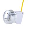 Toilet Dual Flush Valve with Push Button Toilet Flush System Replacement Adjustable Universal 1.5" or 2" Outlet 300mm Cable Cistern Flush Replace