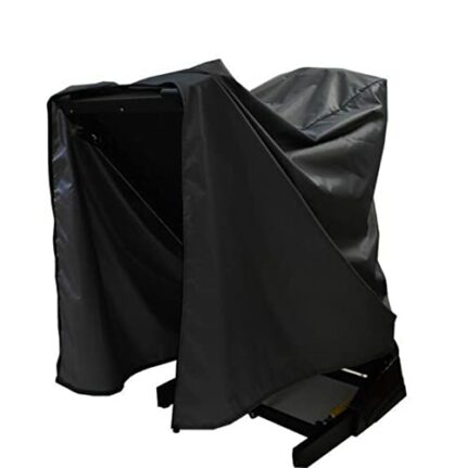 RHDFKOD Folding Running Machine Protective Cover, Indoor Outdoor Treadmill Cover Waterproof Oxford Cloth Treadmill Cover with Zipper for for Fitn