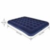 AVENLI Double Size Air Mattress for Inflatable Portable Navy Blow Up Mattresses with Flocked top Foldable Air Bed for Tent Camping Home Travel Ba