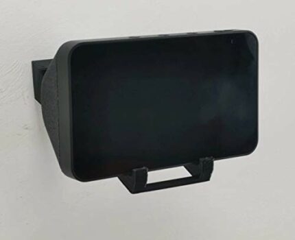 Echo Show 5 Wall Mount Wall Bracket Stand : Black (Upright)
