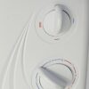 Triton Showers MOSV07SG Seville Universal Electric Shower, 7.5 KW,White/Chrome
