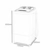 Updated Washing Machines Portable Compact Mini Washing Machine,Violet Antibacterial,3 Kg Capacity,Power (mini washing machine)