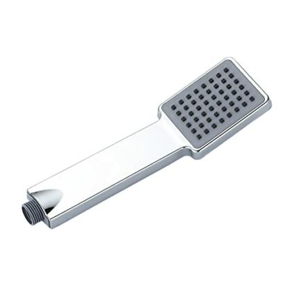 Square High Pressure Shower Head, Woopower Rainfall Universal Hand Held Water Saving Bathroom Handshower (Set)