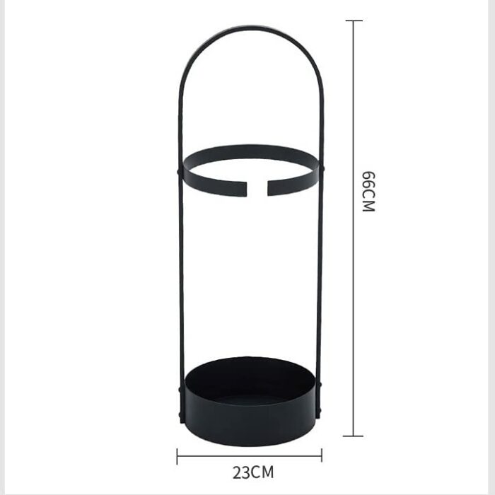 DINGZZ Umbrella Rack Black Storage Bucket Drain Rack Water Receiver Storage Basket Long and Short Umbrella