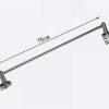 Bathroom Bathroom Towel Hanging Suspension Brushed Towel Rack Single Rod Kitchen Balcony Towel Bar Towel Bracket Tower Hanger/70Cm
