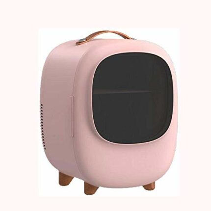 NXYJD Mini Fridge Portable，Quiet Cooling Compact Warmer Cooler Skincare Minibar Makeup Refrigerators Drinks for Cars Homes Offices Dorms (Color :