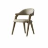 WALNUT Dining Chairs Armrest Comfortable Dressing Table Chair Soft Backrest Furniture Living Room Furniture