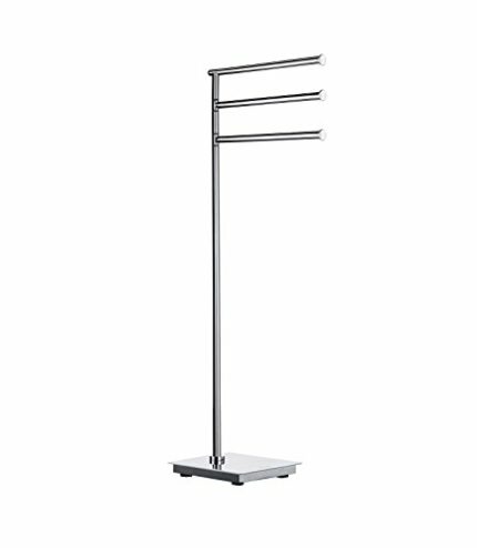 Smedbo "Outline Lite" Triple Towel Rail, Polished Stainless Steel