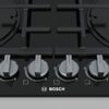 Bosch Series 4 60cm Gas on Glass 4 Burner Gas Hob - Black