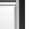 Black And Silver Bevelled Venetian Wall Mirror 3Ft X 2Ft (91cm X 61cm)