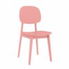 WALNUT Plastic Chair Dining Chairs for Dining Rooms Modern Restaurant Furniture Living Room Bedroom Kitchen Plastic Dining Chair (Color : B)