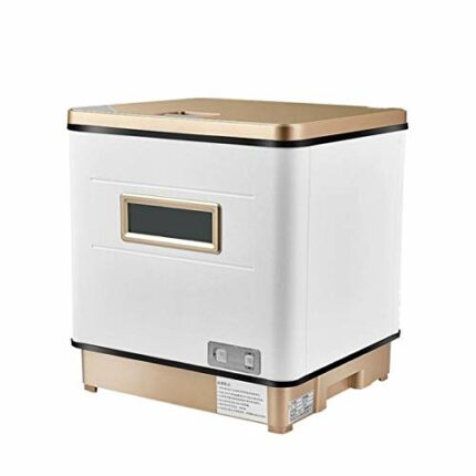 KKYKP Small Household Desktop Dishwashers are Fully Automatic Without Installing Heating and Disinfection Spray Dishwashers
