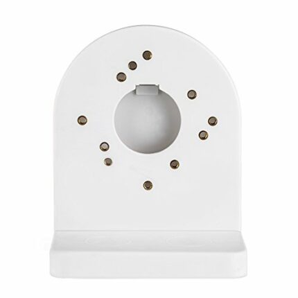 Camera Bracket Stand,Universal CCTV ABS Plastic Dome Camera Wall Mounting Bracket Stand,ABS Indoor Outdoor Dome Camera Wall Mount Bracket with Sc