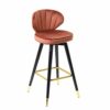 DINGZZ Bar Stool Nordic Minimalist Home Solid Wood High Stool Bar Stool Bar Chair Leisure Back Chair Stool