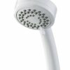 Triton SFXLAR3POSWH 3 Spray Pattern Shower Head, White