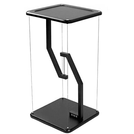 VIVO Anti-Gravity 12 inch Speaker Floor Stand, Floating Modern Speaker Holder, Audio Platform, Tensegrity Display Shelf for Home, 24 inches High,