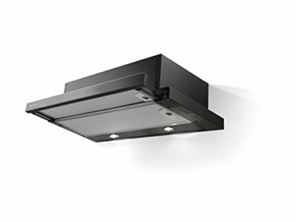 Mepamsa Superline Glass 60 415 m³/h Semi Built-in (Pull Out) Black D