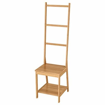 IKEA RÅGRUND towel rack chair, bamboo