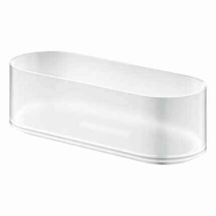 Grohe 41037000 Selection | Accessories-Soap Dish Without Holder | Clear Glass | 41036000, Transparent