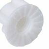 Mxfans A Set Rectangular Shaped Toilet Seat Hinge Bolts Nuts Repair Tool White