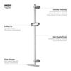 Mira Showers Nectar Shower Slide Bar Chrome 2.1703.008