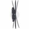 TV Wall Bracket, Heavy Duty TV Bracket Mount 32-65 Inch 60Kg Weight Capacity - Ultra Sim TV Wall Mount with Built In Spirit Level for LED, LCD, F