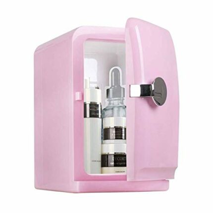 KJHD Mini Fridge - Mini Fridge Electric Cooler & Warmer - AC/DC Portable Thermoelectric System (5 Litre)