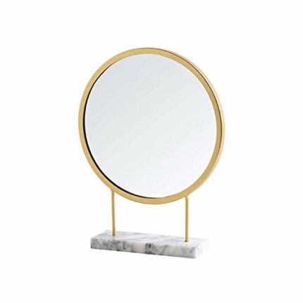 FKGJKT Dressing Table Makeup - Minimalist Student Dormitory Marble Dressing