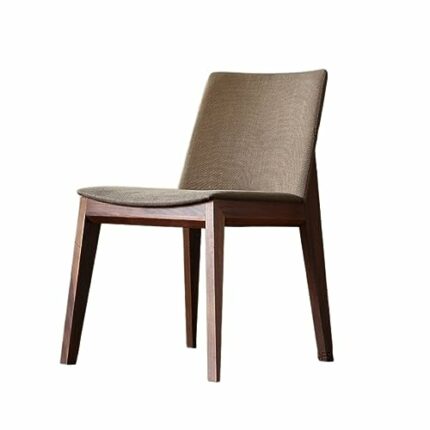 WALNUT Dresser Wooden Kitchen Dining Chair Bedroom Salon Ergonomic Office Dining Chair Home Furniture