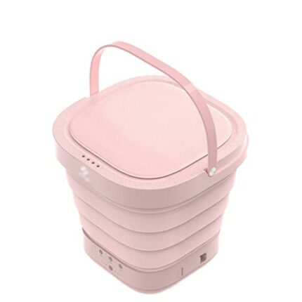 HDDFG Portable Mini Washing Machine Folding Lightweight Travel Laundry Tub For Camping Dorms (Color : A, Size