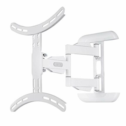 Hama 118675 TV wall bracket (tiltable, swivelling, fully mobile for televisions from 32 to 65 inches, incl. Fischer dowels, VESA up to 400x400, m