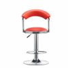 DINGZZ Counter Height Bar Stools Set of Swivel BarStools for Kitchen Stool Height Adjustable Counter Stool Barstools Dining Chair with Back (Colo