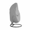 Xinyanmy Patio Hanging Chair Cover Waterproof 210D Oxford Fabric with PVC Lining Swing Chair Cover Veranda Patio Egg Chair Cover with Storage Bag